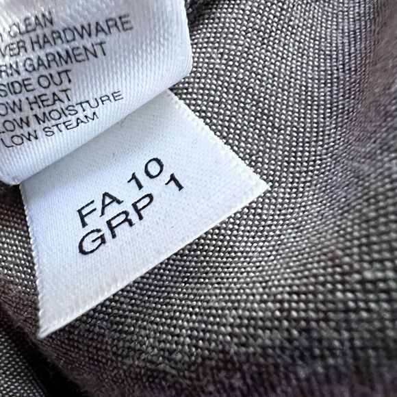 St. John Drawstring Track Jacket Viscose And Wool Olive Green Size Medium - Picture 9 of 12